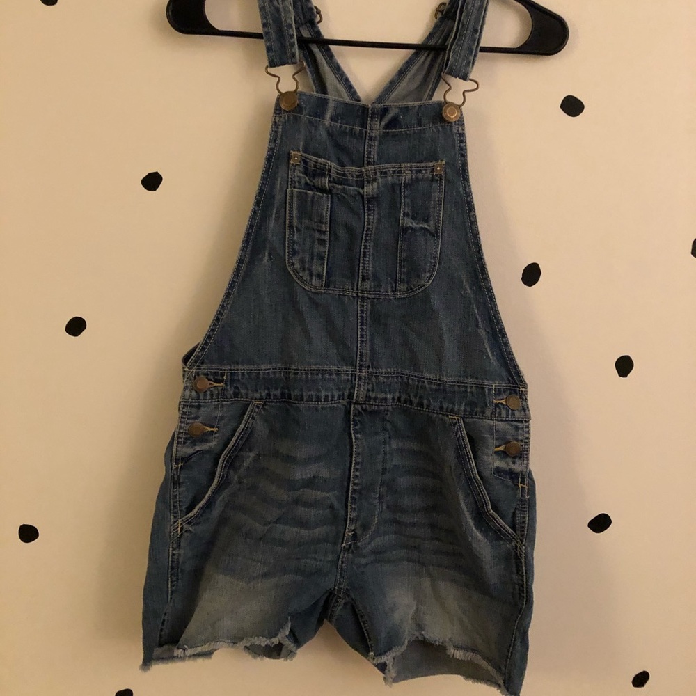 American Eagle Overall Shorts